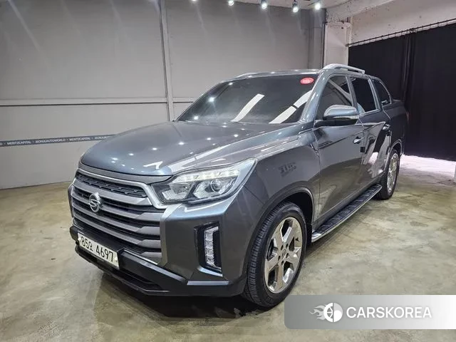 Ssangyong The New Rexton Sport 2021 Серый из Кореи