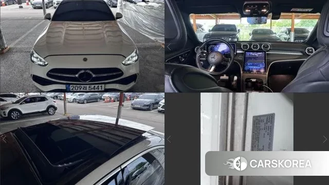 Mercedes-Benz C-Class W206 2022 Белый из Кореи