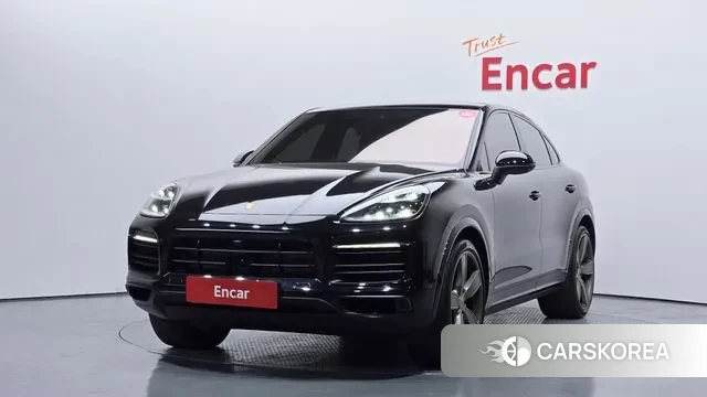 Porsche Cayenne (PO536) 2022 Черный из Кореи