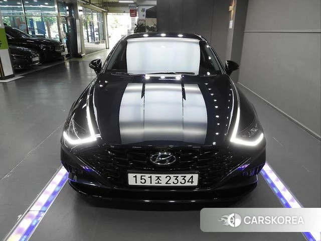 Hyundai Sonata (DN8) 2021 Черный из Кореи