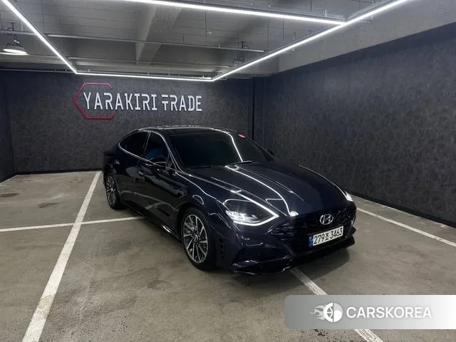 Hyundai Sonata (DN8) 2021 Синий из Кореи