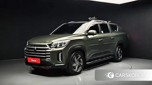 Ssangyong The New Rexton Sports Cannes 2023 Темно-зеленый из Кореи
