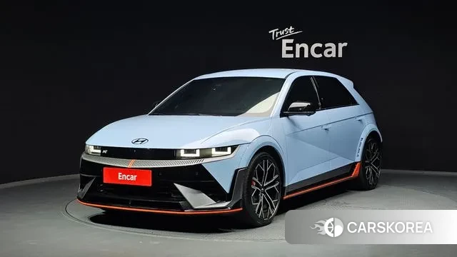 Hyundai Ionic 5 2023 Небесно-голубой из Кореи