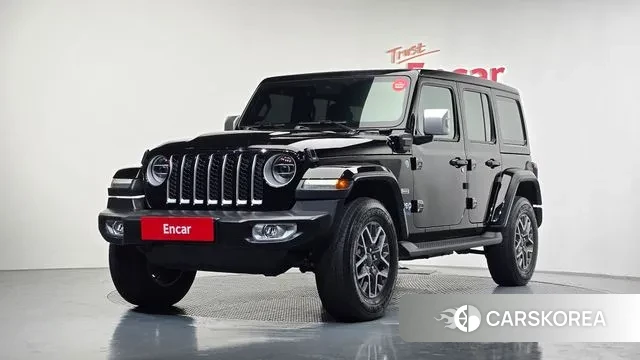 Jeep Wrangler (JL) 2021 Черный из Кореи