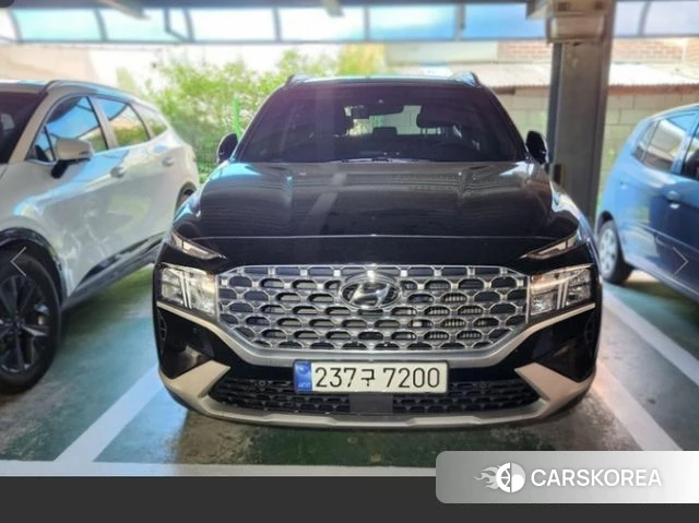 Hyundai The New Santa Fe 2021 Черный из Кореи