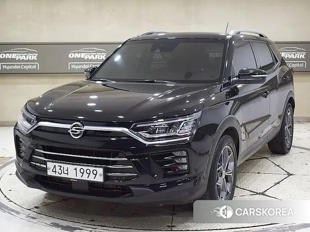 Ssangyong Beautiful Korando 2019 Черный из Кореи