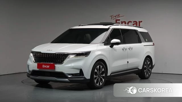 Kia Carnival 4th generation 2021 Белый из Кореи