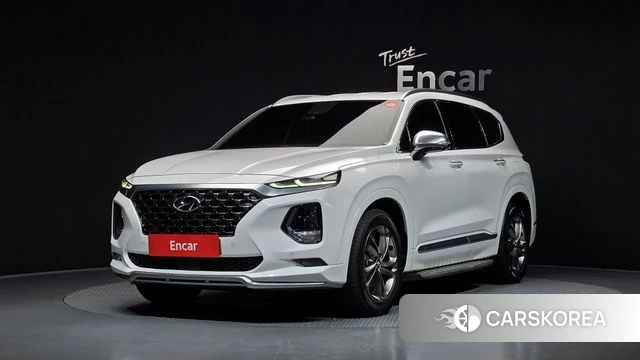 Hyundai Santa Fe TM 2019 Белый из Кореи