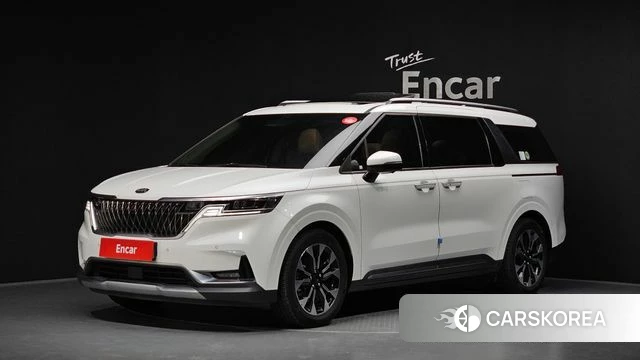Kia Carnival 4th generation 2021 Белый из Кореи
