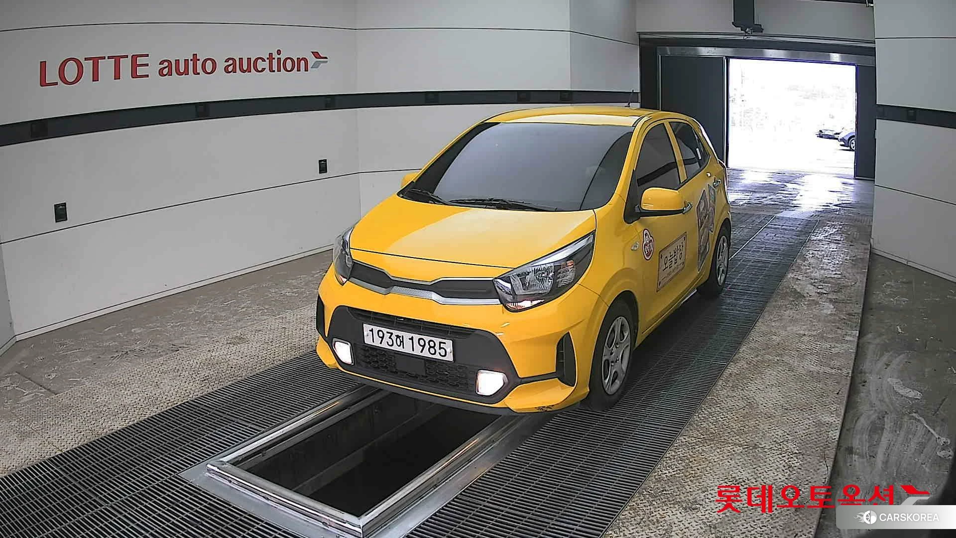 Kia Morning 2022 Clear White из Кореи