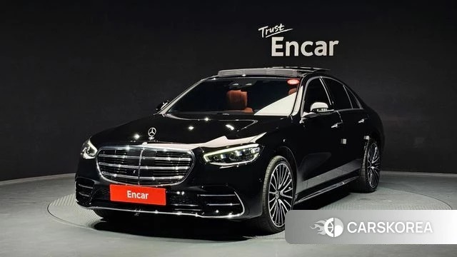 Mercedes-Benz S-Class W223 2023 Черный из Кореи