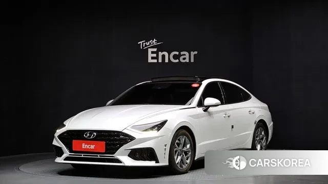 Hyundai Sonata (DN8) 2019 Белый из Кореи