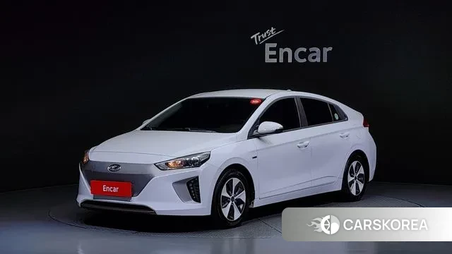 Hyundai Ionic Electric 2018 Белый из Кореи
