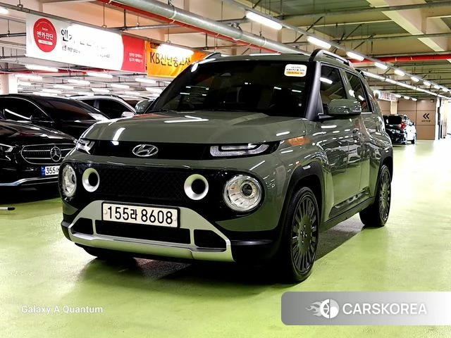 Hyundai Casper 2022 Светло-зеленый из Кореи