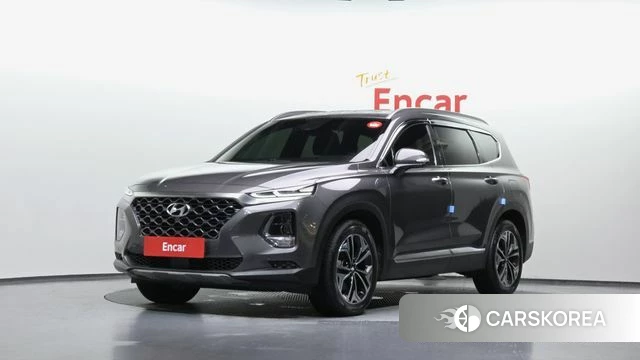 Hyundai Santa Fe TM 2018 Серый из Кореи