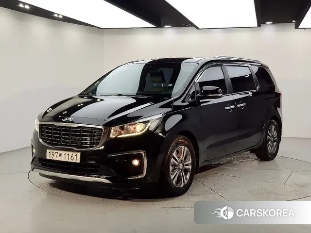 Kia The New Carnival 2018 Черный из Кореи