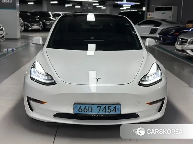 Tesla Model 3 2019 Белый из Кореи