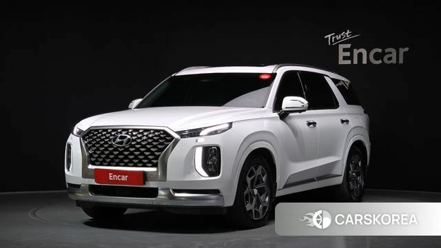 Hyundai Palisade 2021 Белый из Кореи