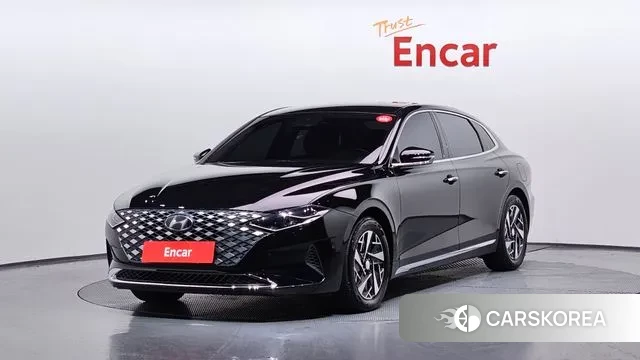 Hyundai The New Grandeur IG Hybrid 2021 Черный из Кореи