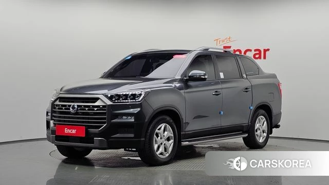 Ssangyong The New Rexton Sport 2024 Серый из Кореи