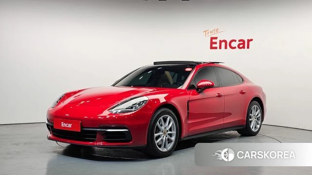 Porsche Panamera (971) 2018 Красный из Кореи