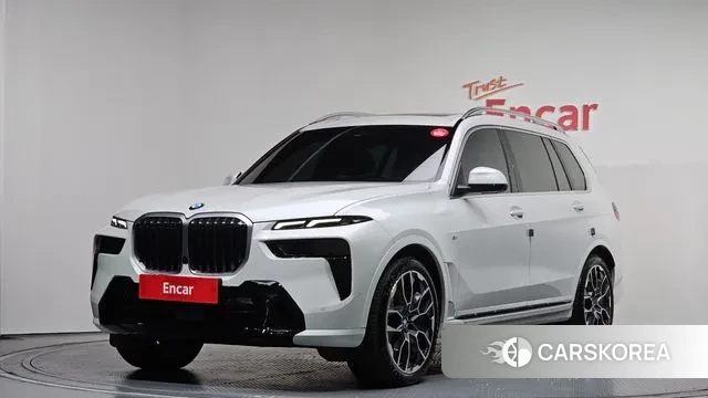 BMW X7 (G07) 2024 Белый из Кореи