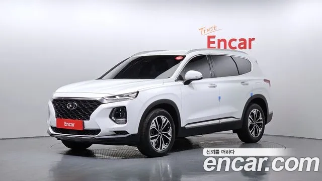 Hyundai Santa Fe TM 2018 Белый из Кореи
