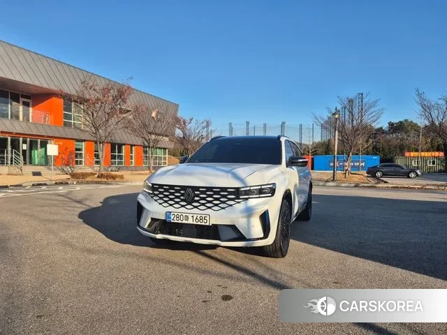 Renault Korea (Samsung) Grand Coleos 2024 Белый из Кореи