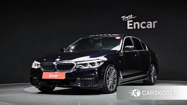 BMW 5 Series (G30) 2020 Синий из Кореи