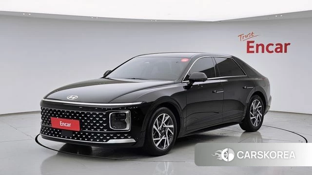 Hyundai Grandeur (GN7) 2023 Черный из Кореи