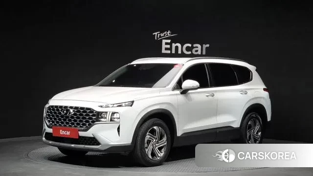 Hyundai The New Santa Fe 2021 Белый из Кореи