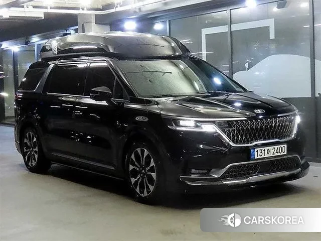 Kia Carnival 4th generation 2021 Черный из Кореи