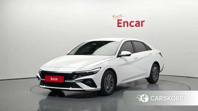 Hyundai The New Avante (CN7) 2023 Белый из Кореи