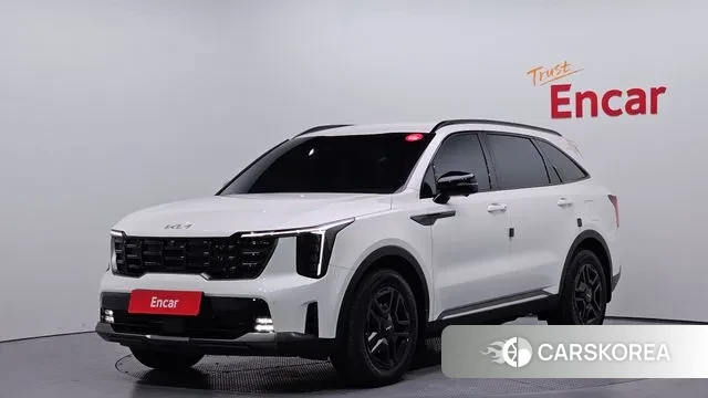 Kia The New Sorento 4th Generation 2024 Белый из Кореи