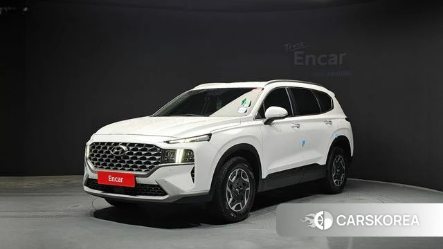 Hyundai The New Santa Fe 2022 Белый из Кореи