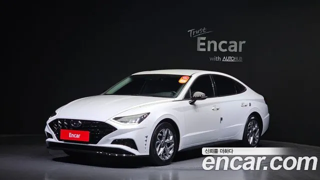 Hyundai Sonata (DN8) 2021 Белый из Кореи