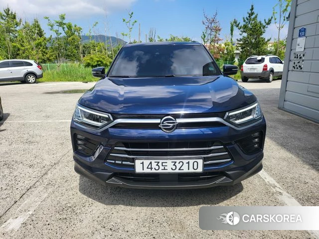 Ssangyong Beautiful Korando 2020 Синий из Кореи
