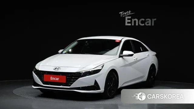 Hyundai Avante (CN7) 2023 Белый из Кореи