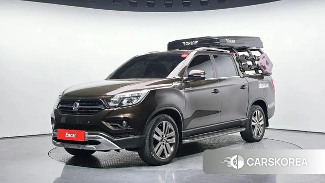Ssangyong Rexton Sports 2018 Серый из Кореи