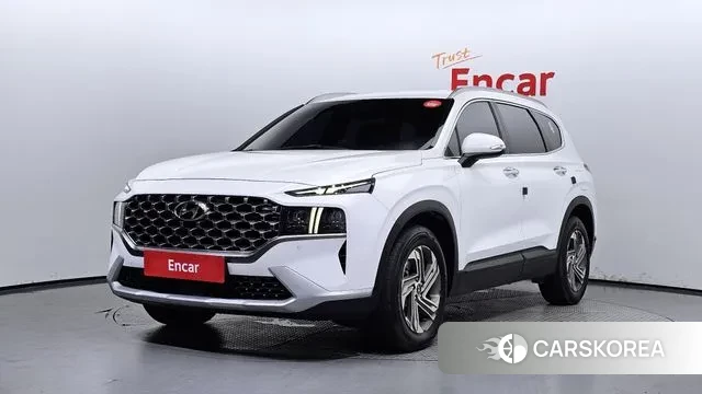 Hyundai The New Santa Fe 2023 Белый из Кореи