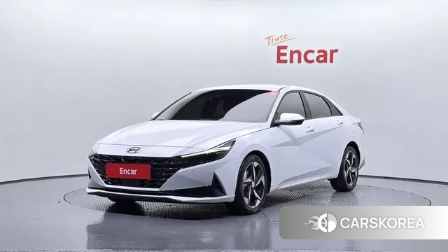 Hyundai Avante (CN7) 2020 Белый из Кореи