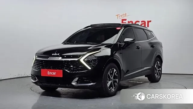 Kia Sportage 5th Generation Hybrid 2023 Черный из Кореи