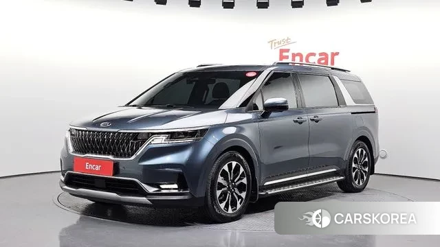 Kia Carnival 4th generation 2021 Синий из Кореи
