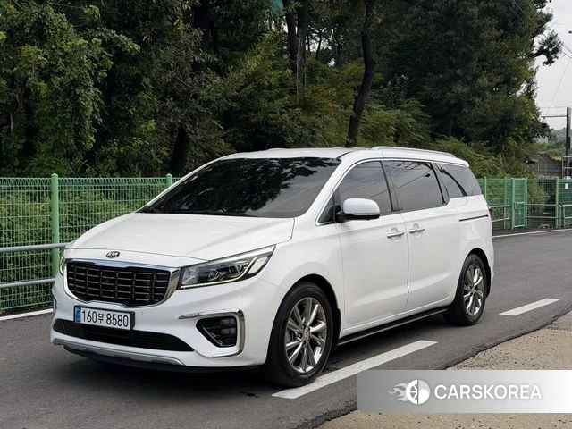 Kia The New Carnival 2019 Белый из Кореи