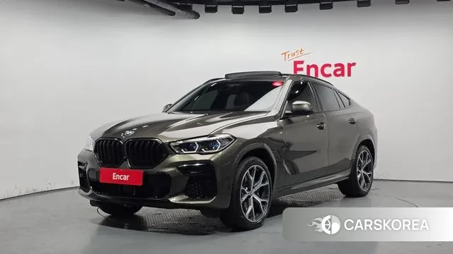 BMW X6 (G06) 2023 Песочный из Кореи