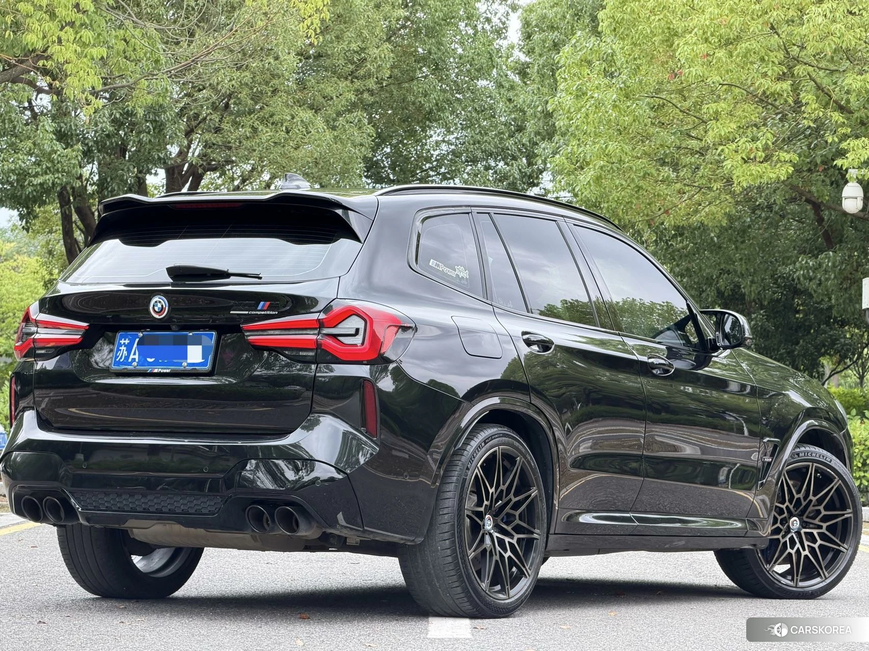 BMW X3 M 2021 Черный из Китая