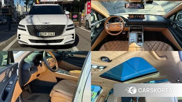 Genesis GV80 2021 Белый из Кореи