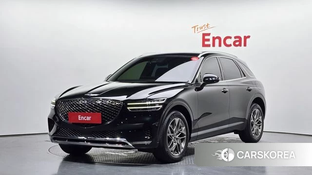 Genesis GV70 2021 Черный из Кореи