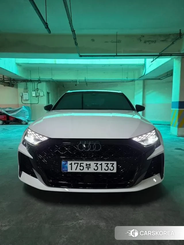 Audi RS3 (8Y) 2025 Белый из Кореи