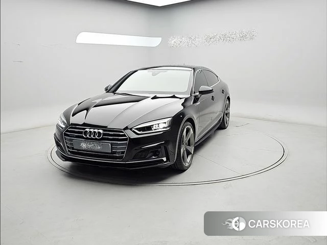 Audi A5 (F5) 2019 Черный из Кореи